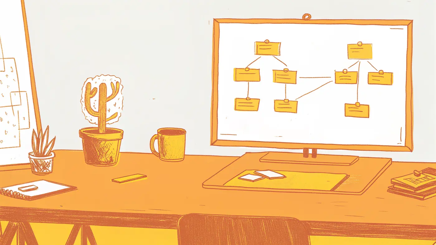Single-agent diagram vs tangled multi-agent collision on an operations desk