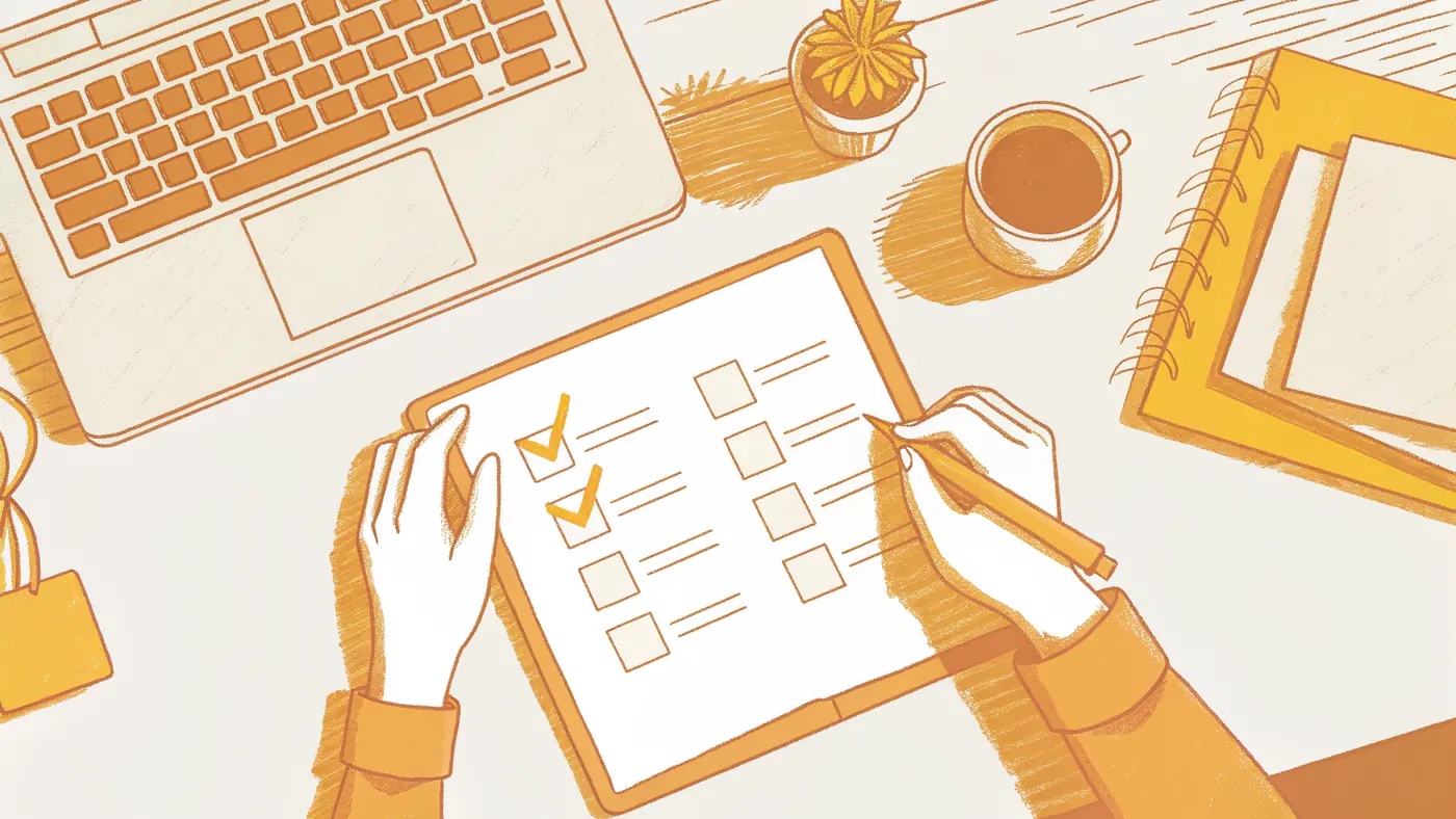 Founder mapping an AI agent workflow on paper before opening any tools