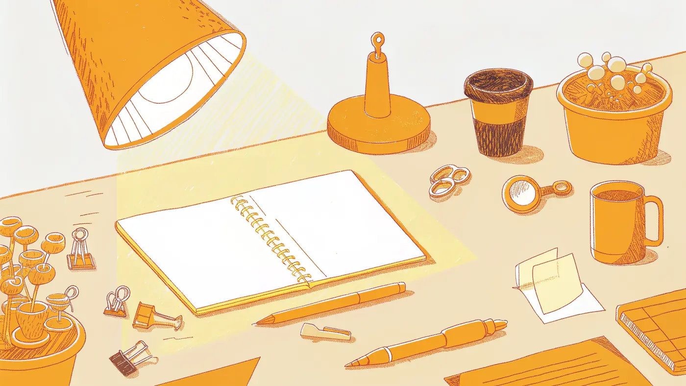 Clean report document spotlit on desk hiding broken multi-step agent workflow beneath