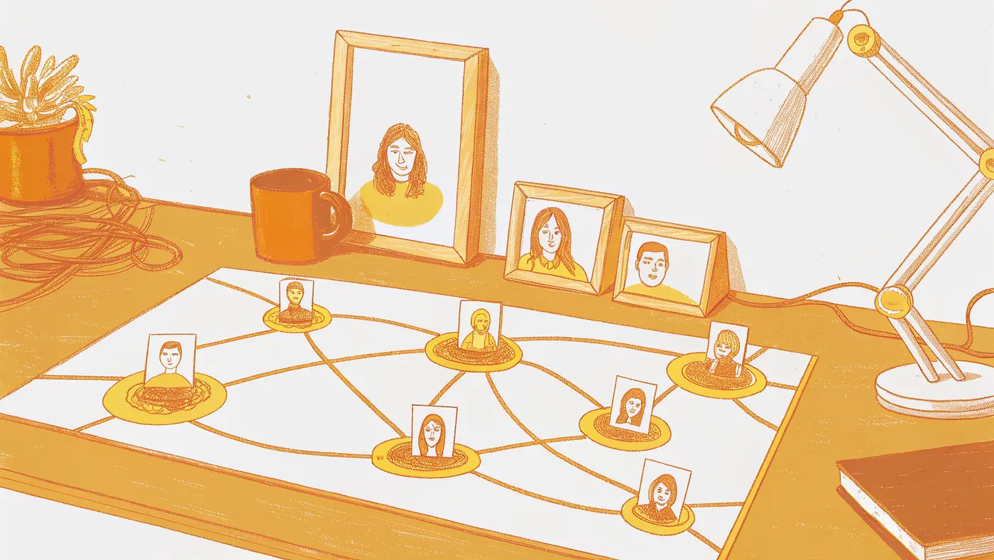 disconnected AI bots hitting a wall, path branching toward unified multi-agent team