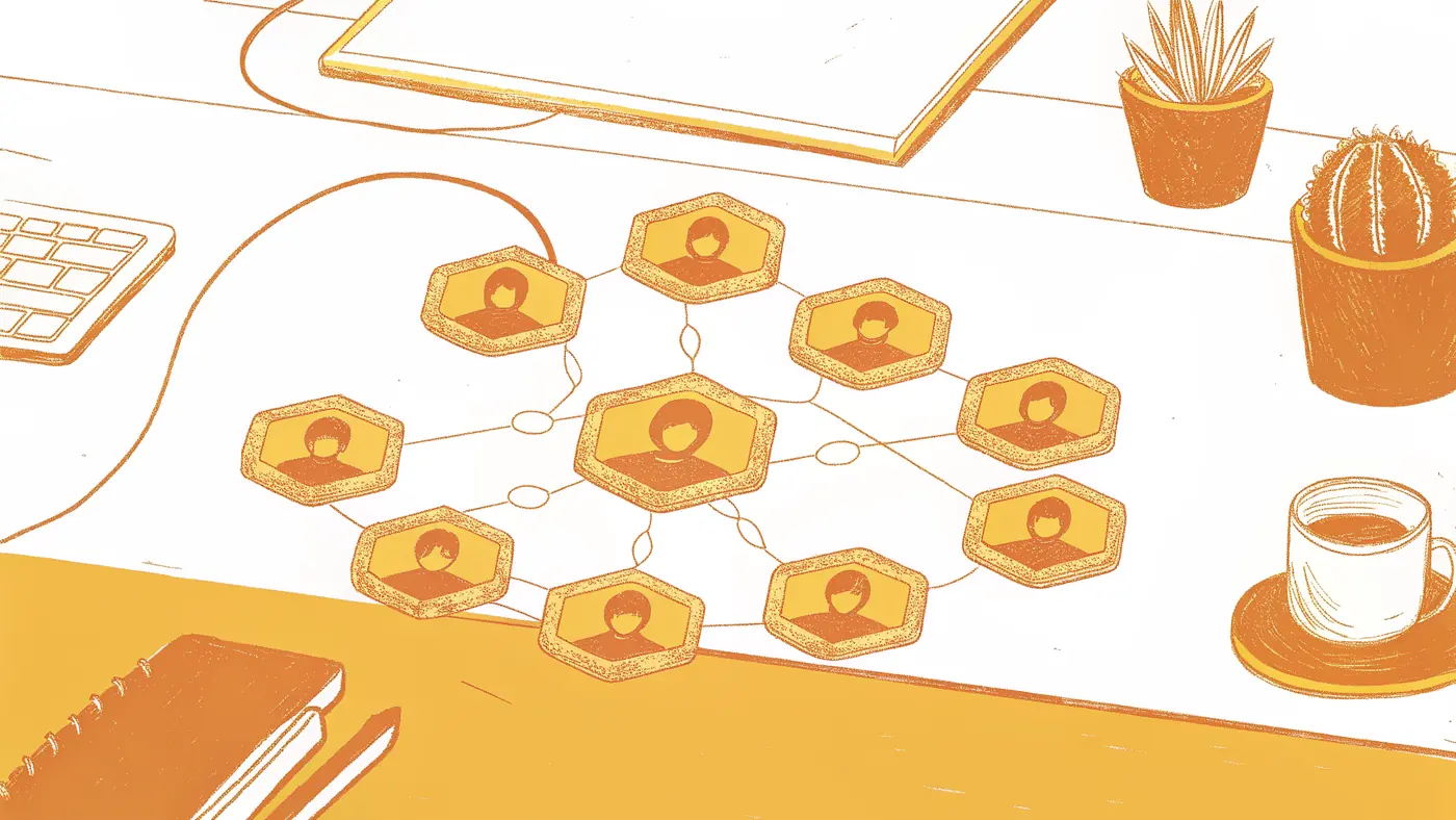 Five AI agent nodes shift from human-relayed chaos to direct peer-to-peer connections