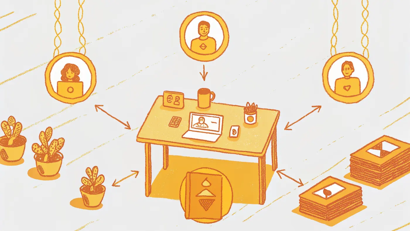 Orchestrator node fans out tasks to three isolated AI agents, then fans in results