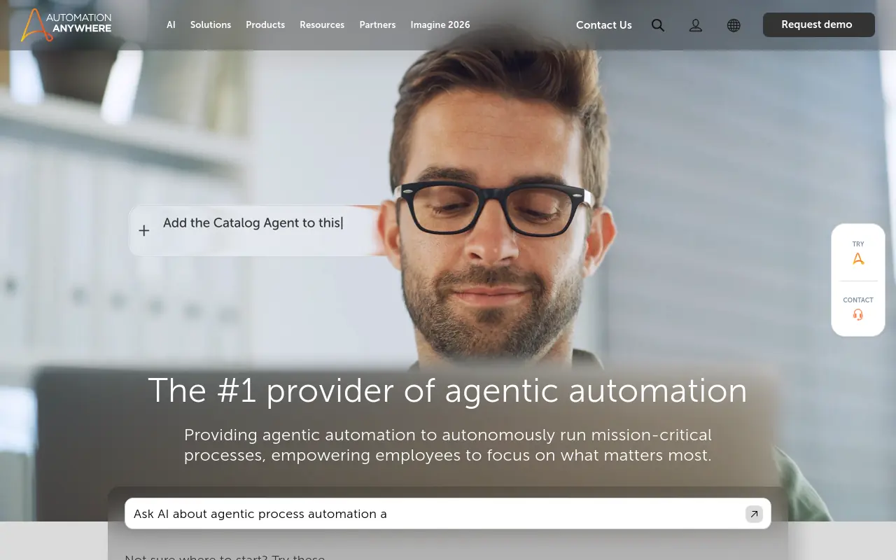 Best Agentic AI Platforms - automation anywhere enterprise rpa