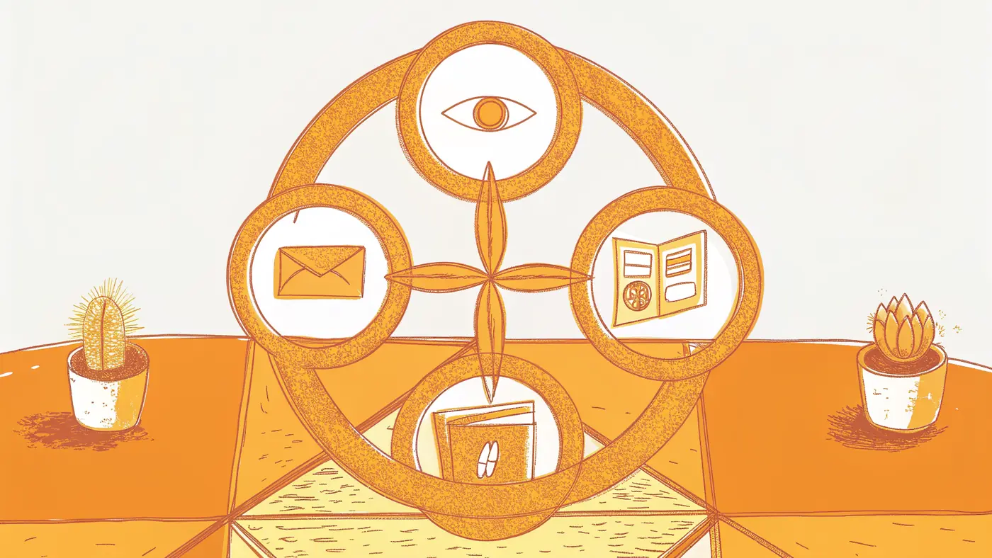AI agent perception-reasoning-action-reflection loop diagram with vendor onboarding task artifacts