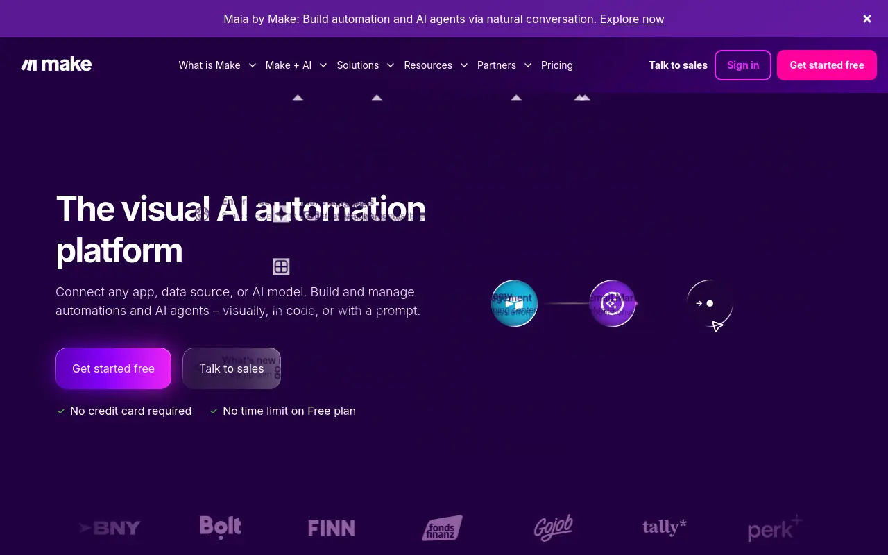 AI Automation Tutorial - make formerly integromat best