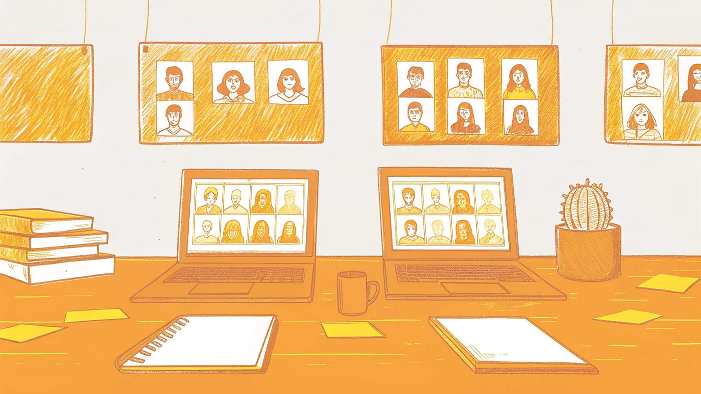 Three parallel AI agent screens running simultaneously on a COO's desk, contrasting sequential workflow