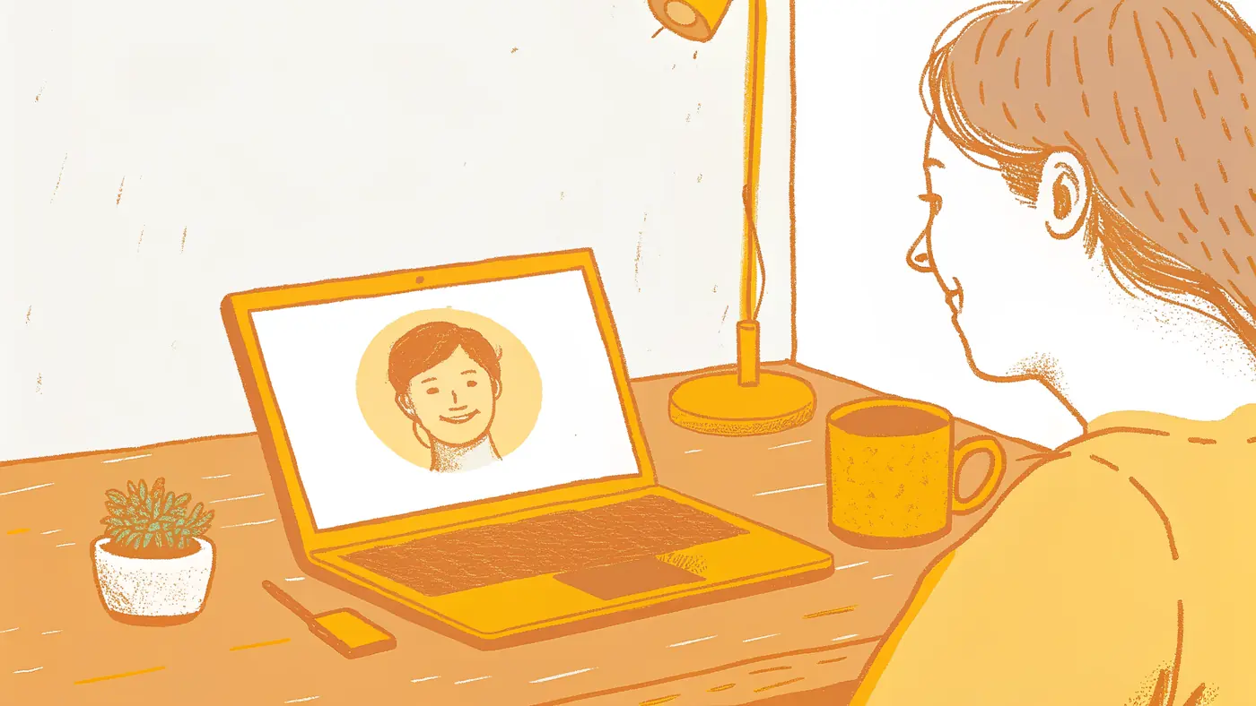 Relaxed founder at laptop launching their first AI teammate with one completed task