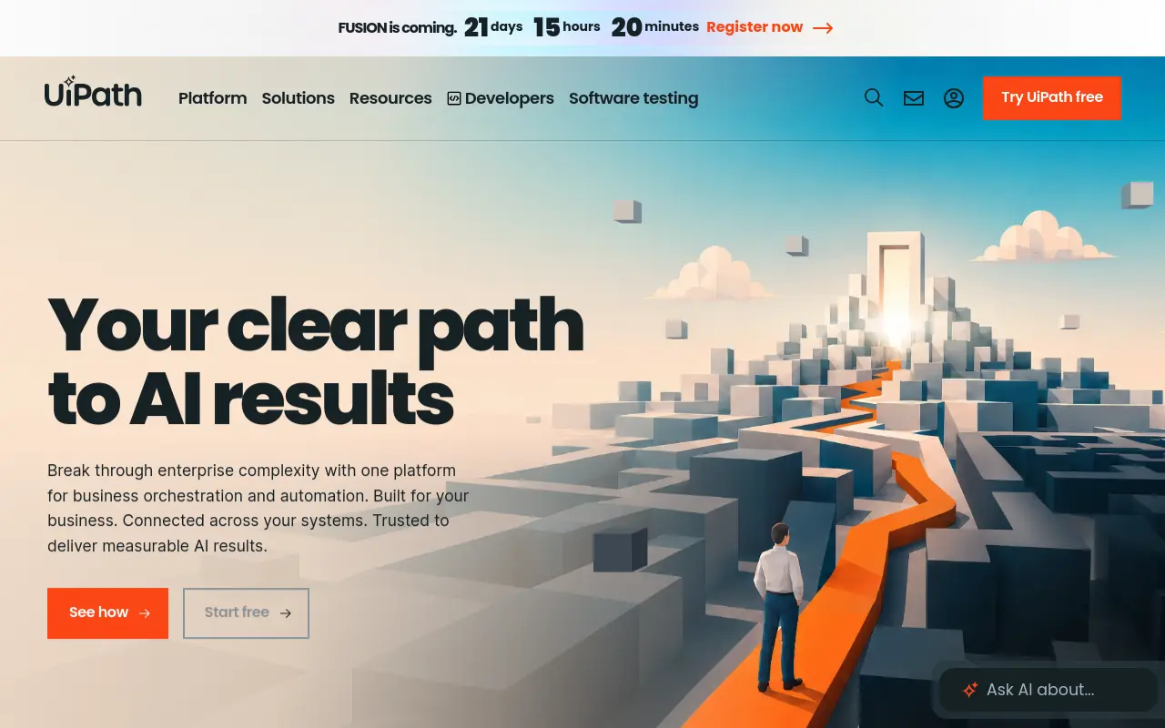 Agentic Automation Tools - uipath best enterprise rpa
