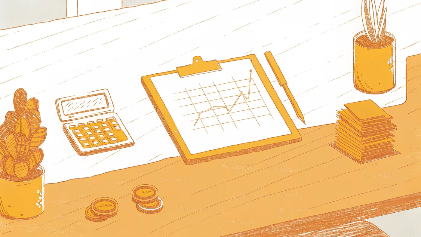Finance ROI framework flow from baseline checklist through TCO to three-year NPV model