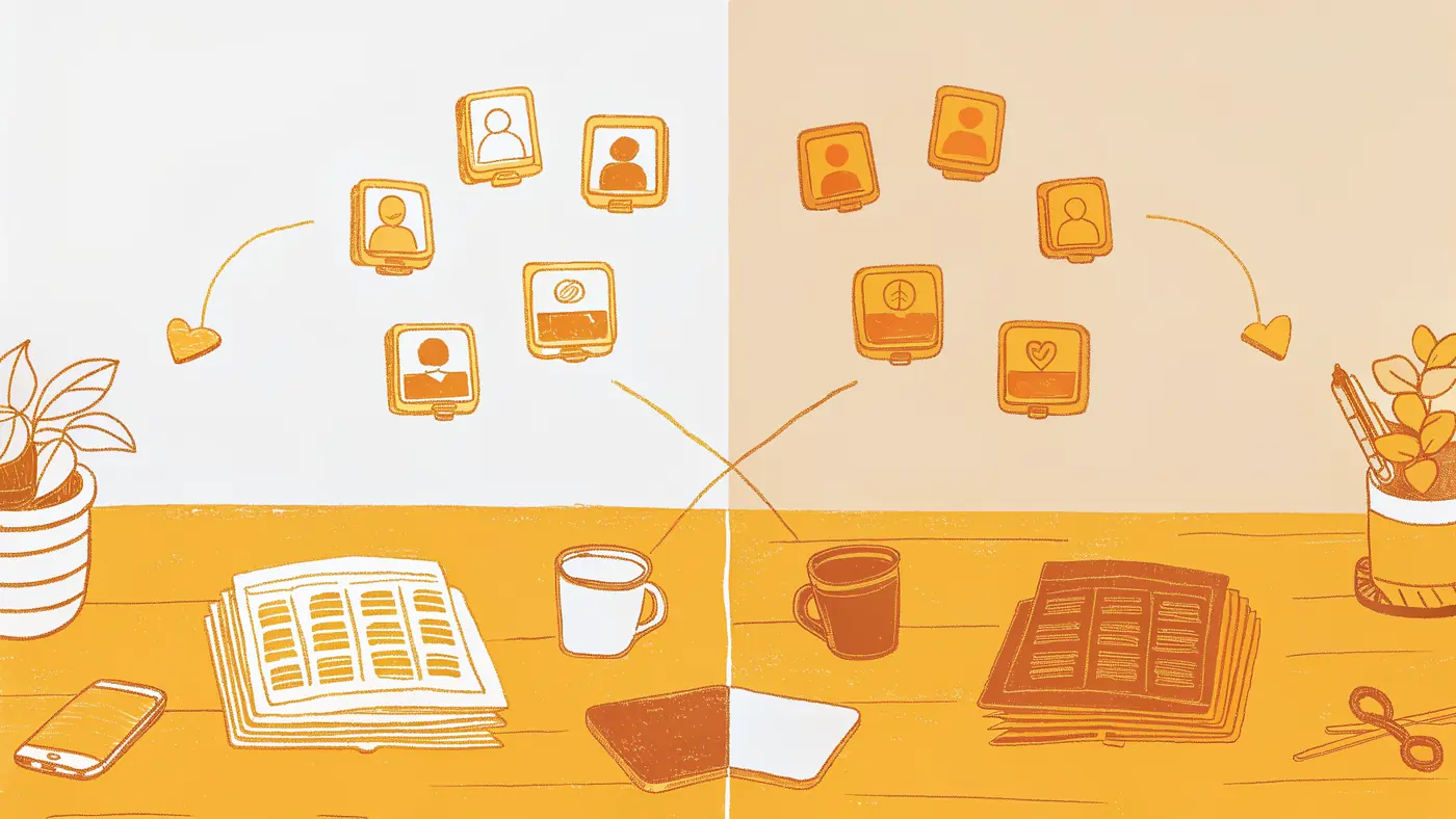 AI agent hub connecting native work tools versus fragmented disconnected app icons