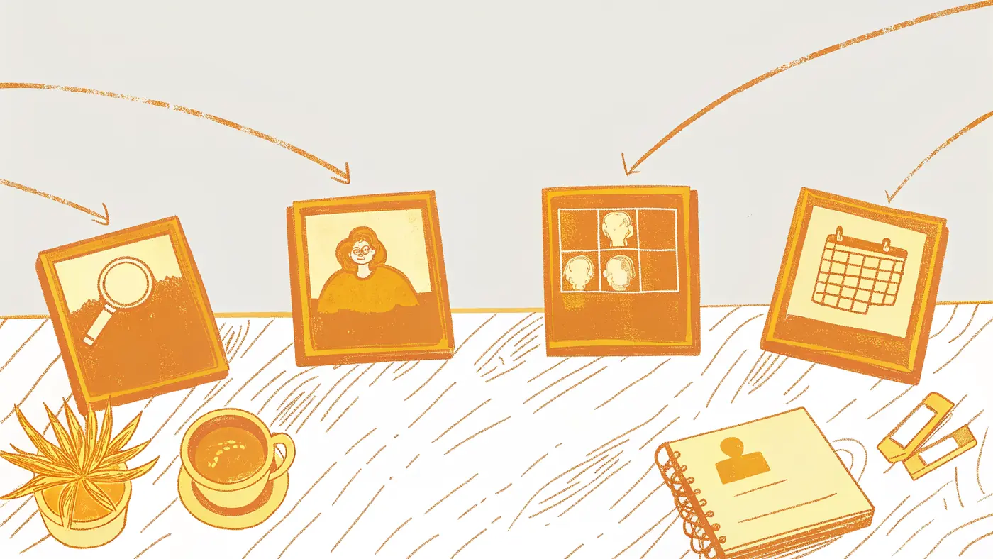 Four specialist AI agents passing hiring tasks across an ops workflow, no human relay