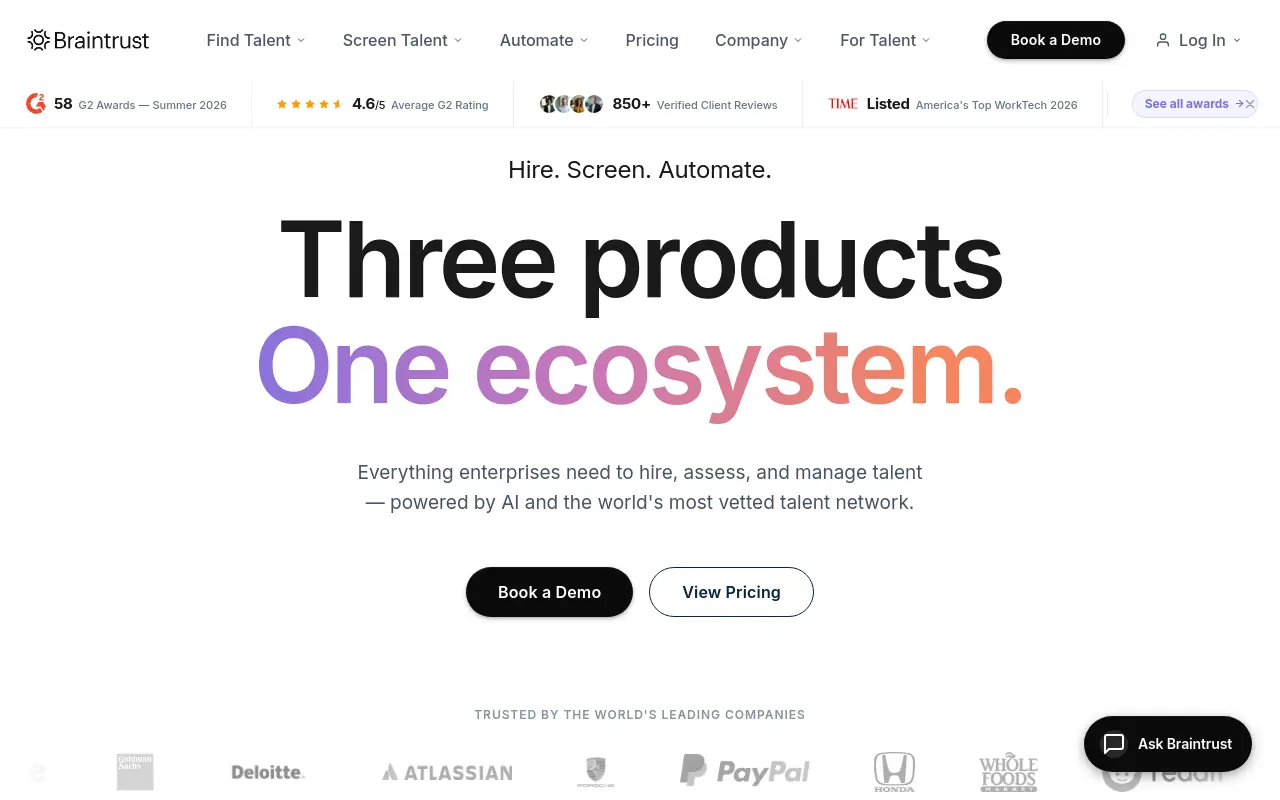 AI Agent Integrations - braintrust best platform evaluating