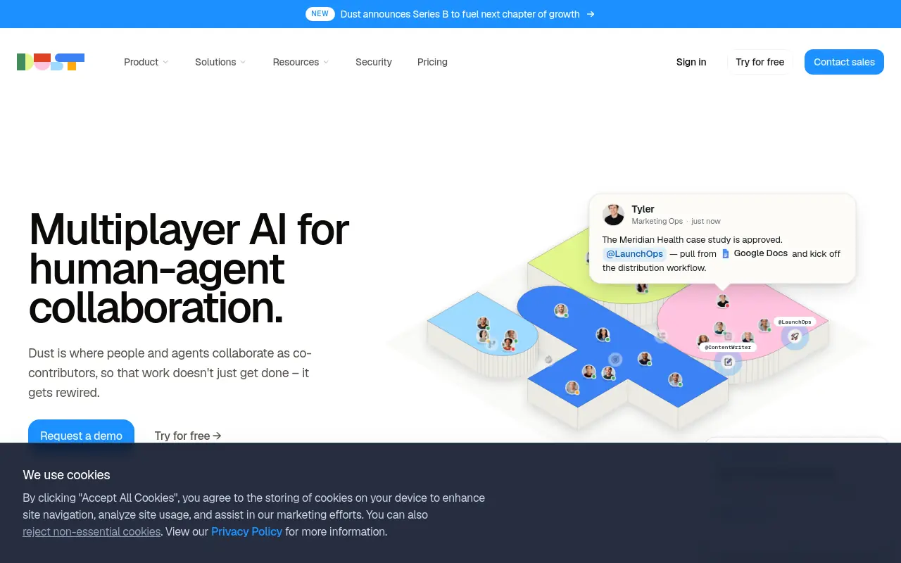Lindy AI Alternatives - dust best agent deployment