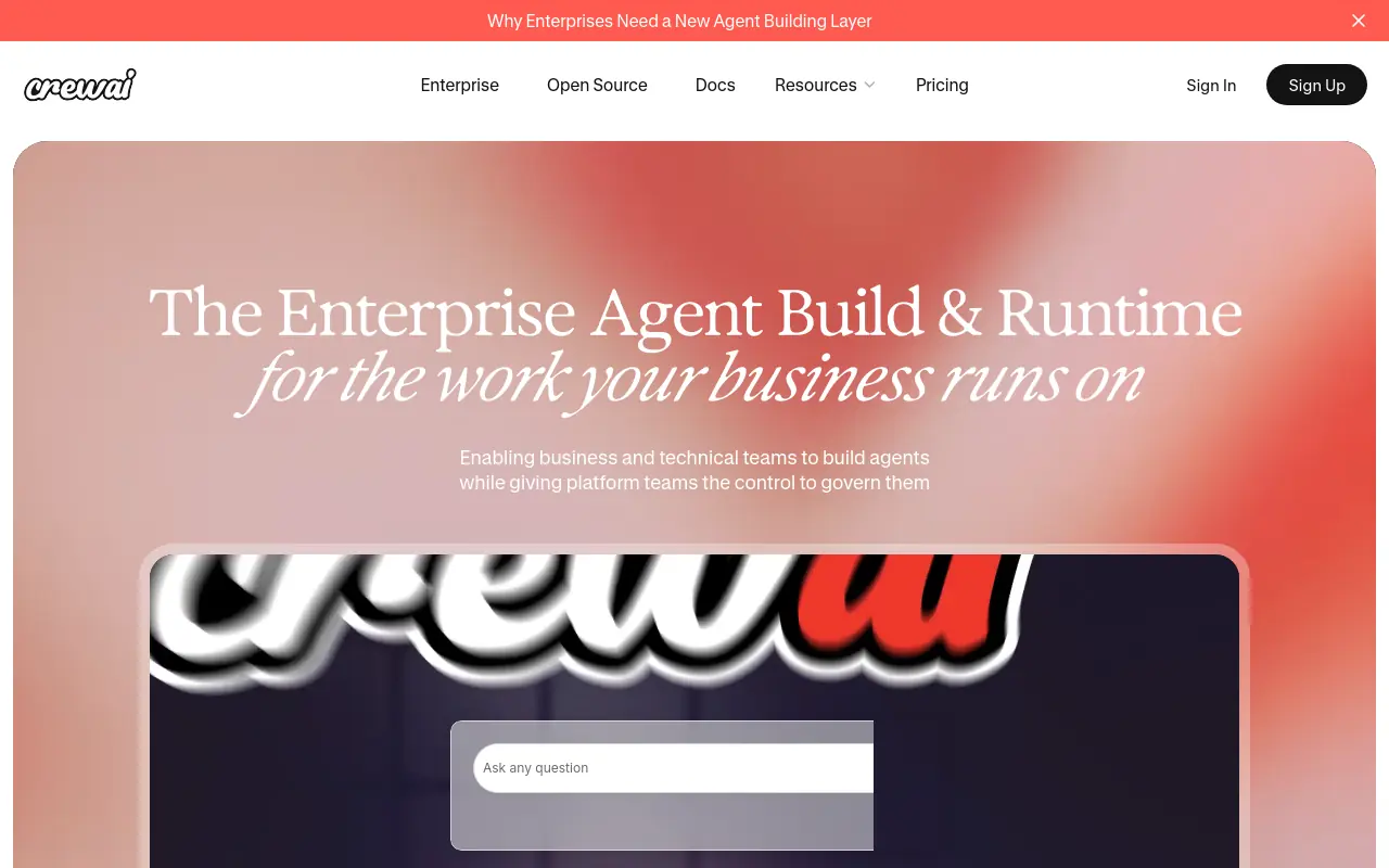 Relevance AI Alternatives - crewai best role based
