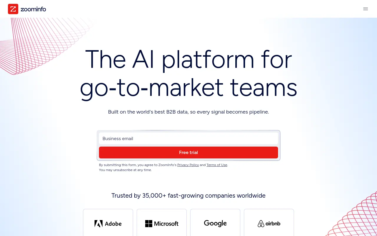 Lindy AI Alternatives - zoominfo copilot best augmented